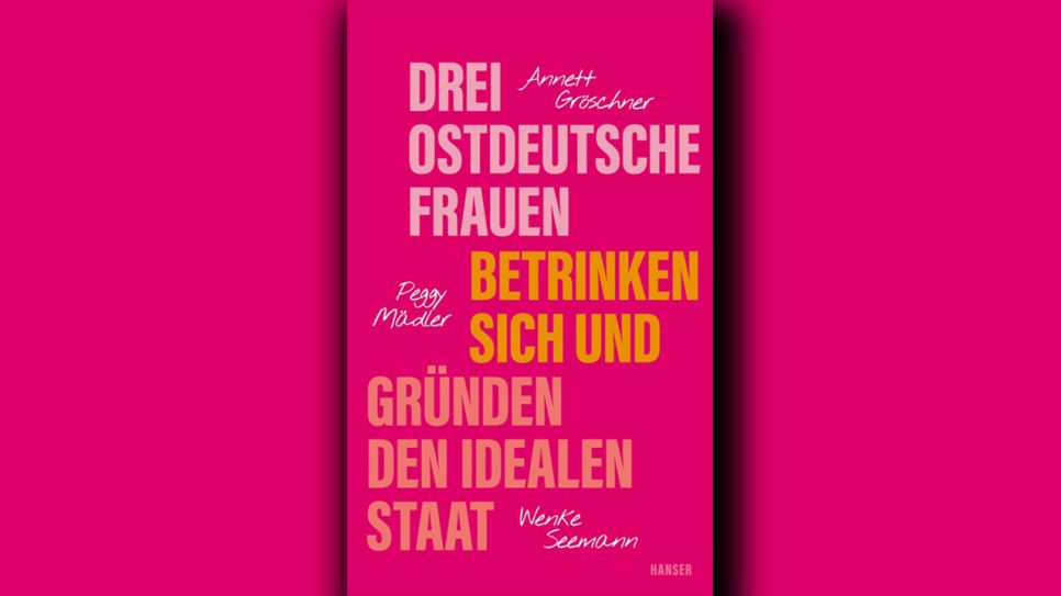 Annett Gröschner, Peggy Mädler, Wenke Seemann: Drei ostdeutsche Frauen betrinken sich und gründen den idealen Staat © Hanser Verlag