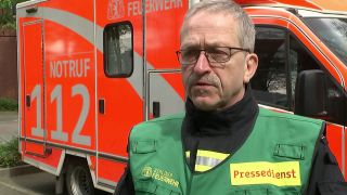 Rolf-Dieter Erbe von der Berliner Feuerwehr. Bild: rbb