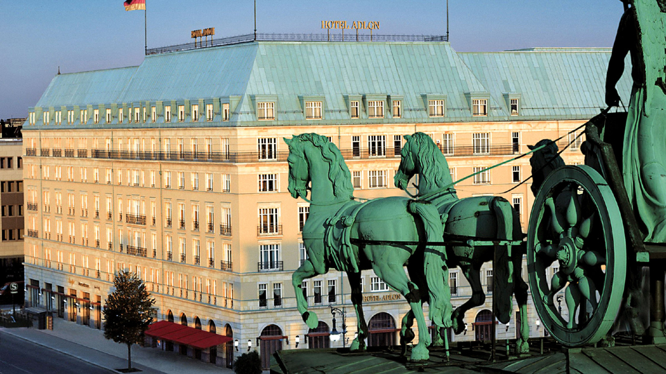 Blick auf dem Hotelfenster zum Brandenburger Tor, Quelle: rbb