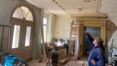 Renovierung eines Gutshaus in der Uckermark (Bild: rbb/Mirek Kubiak/Steffi Stoye/Anna Bilger)