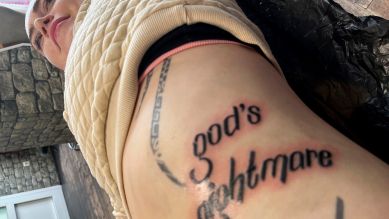 Gottes Albtraum - Sophie Tattoos geben ihr Kraft (Bild: MDR/werkblende/Christin Lade)