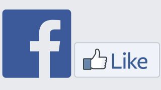 Facebook Logo mit Like-Button; Quelle: facebook.com