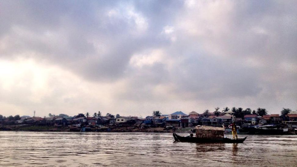 16.01.2013 Auf dem Mekong; Quelle: Ingo Aurich