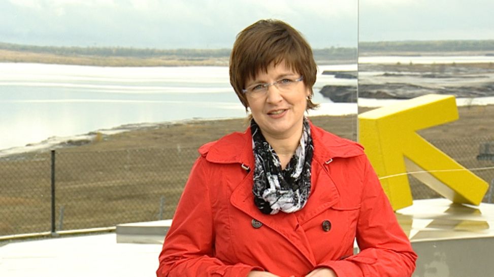 25 Jahre Łužyca: Moderatorin Anja Pohontsch (Quelle: Archiv)