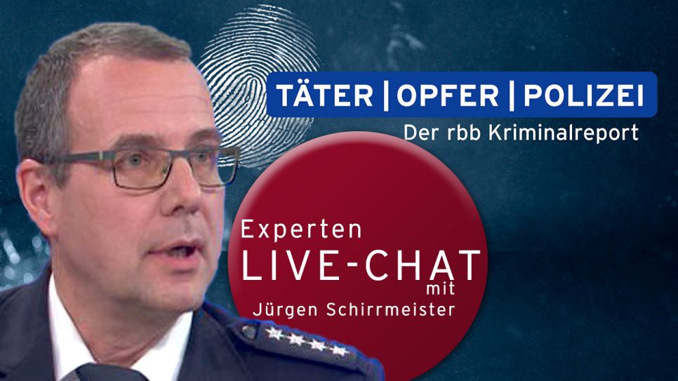 Täter Opfer Polizei Chat mit Jürgen Schirrmeister