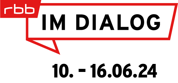 rbb im Dialog - Logo