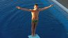 Aktuell Wasserspringen, Fotoshooting Lou Massenberg Wasserspringen Berlin 09.08.2015 Juniorsportler des Monats Lou Massenberg (GER) Junioreneuropameister (Quelle: Imago/ Camera4)