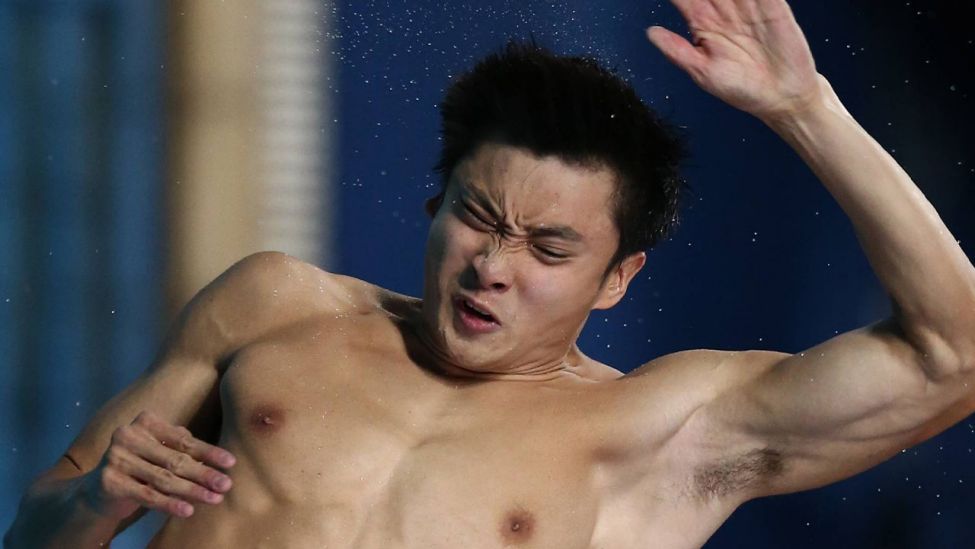 Der Chinesische Wasserspringer Cao Yuan (Quelle: Imago)