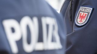 Symbolbild: Beamte der Brandenburger Polizei, aufgenommen am 09.08.2021. (Quelle: dpa-Zentralbild/Soeren Stache)