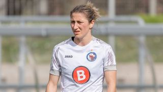 Turbine-Spielerin Bianca Schmidt beendet nach Saisonende ihre aktive Karriere. (Foto: IMAGO / Beautiful Sports)