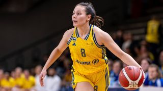 Alba-Basketballerin Henriette Höfermann. / imago images/Camera4+