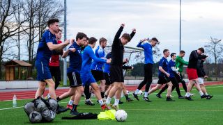 Training Sorbische Mannschaft Männer für Europeada 2024