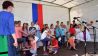 Festival der sorbischen/wendischen Kultur 2016 in Jänschwalde: Kinderprogramm auf dem Müller-Hof (Quelle: Michael Helbig)