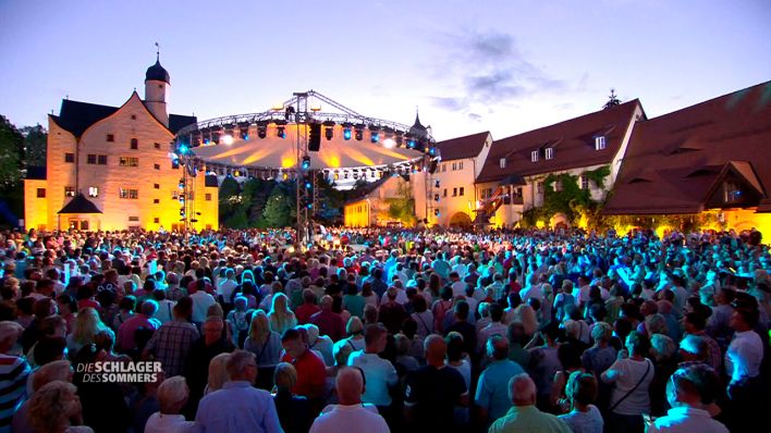 Schlager-Festival im Schloss Klaffenbach beim Chemnitz