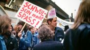 Demonstration in den 70er Jahren | rbb/Horst Wachholz/Rolf Fischer