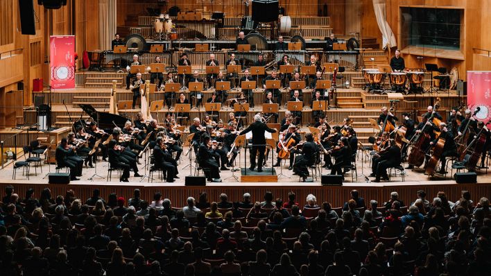 Abschlusskonzert im Großen Sendesaal des rbb. Deutsches Symphonie-Orchester Berlin, Johannes Kalitzke, Leitung (Bild: rbb/Deutschlandfunk Kultur/Simon Detel)