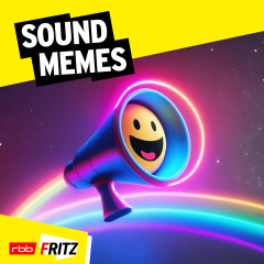 Sound Memes: Ein Lautsprecher, aus dem ein Smiley guckt. (Quelle: Fritz)