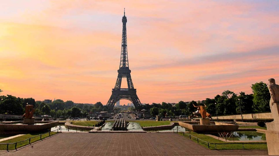 Paris - Blick auf den Eiffelturm
