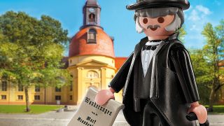 Playmobil-Spielfigur Theodor Fontane (Bild: Kulturkirche Neuruppin)