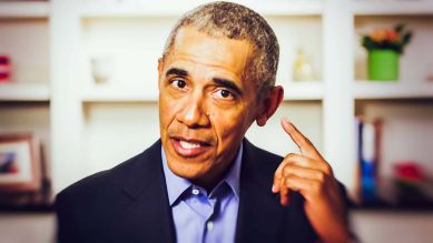 Barack Obama screenshot einer Rede vom 18.5.2020 foto: Xose Bouzas/www.imago-images.de