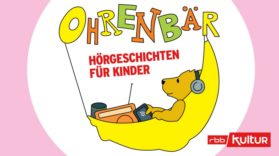 Logo vom "Ohrenbär" bei rbb Kultur