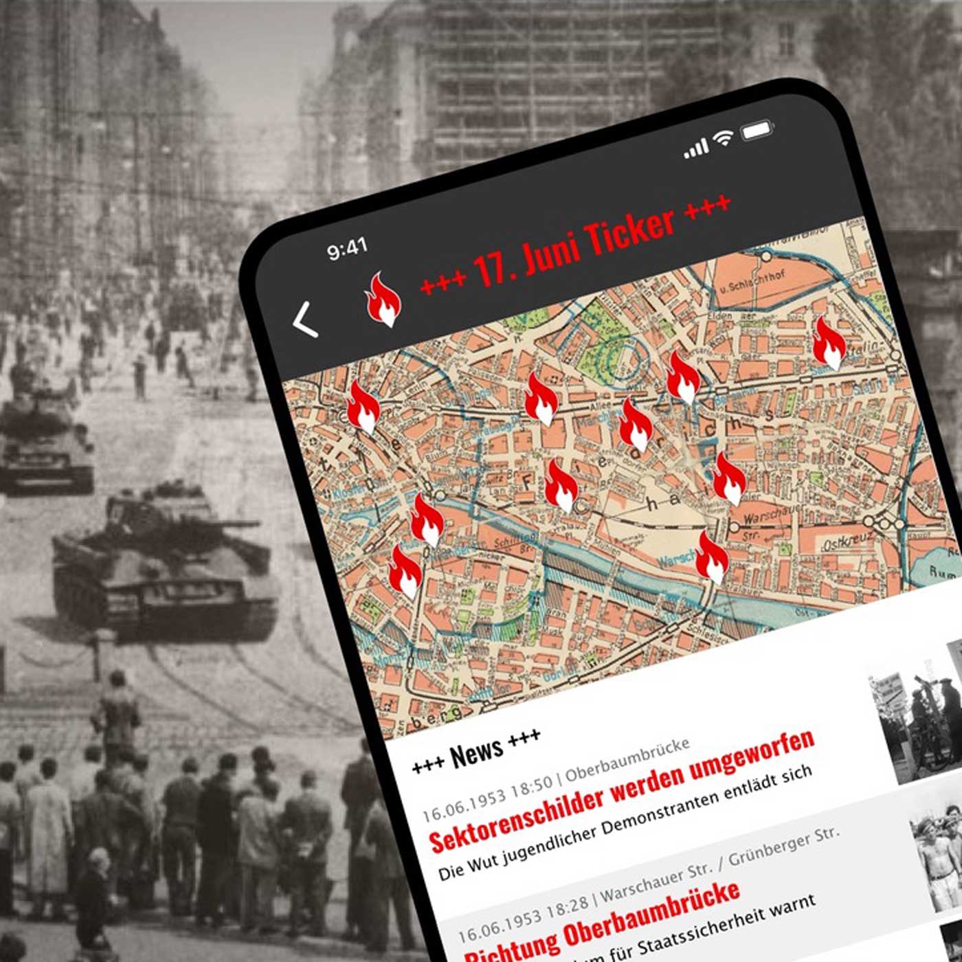 Fünf Jahre Berliner Geschichte mobil: Die berlinHistory-App