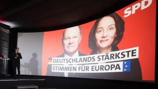 PrÃ¤sentation der Europawahl-Kampagne der SPD