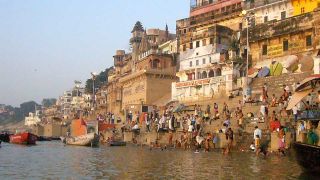 Der Ganges im indischen Varanasi - Foto: ARD/Kai Küstner