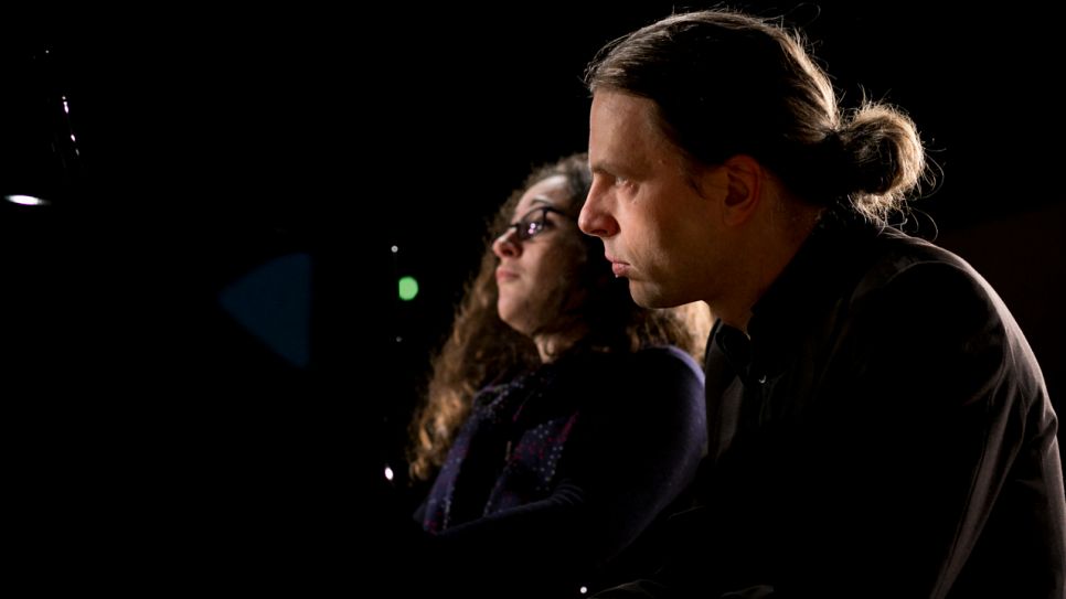 Irina Chistiakova und Markus Groh bei der Probe © Karo Krämer