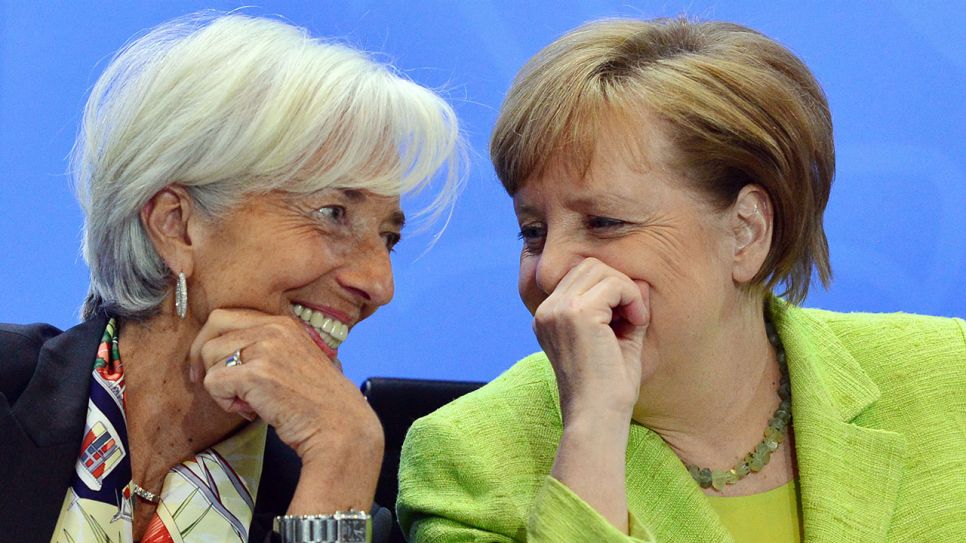 Christine Lagarde und Angela Merkel © picture alliance/ AA/ Maurizio Gambarini