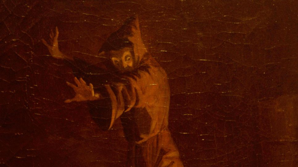 E.T.A. Hoffmann: Die Elixiere des Teufels, Pater Medarus. Gemälde von Carl Blechen © picture alliance/ akg-images