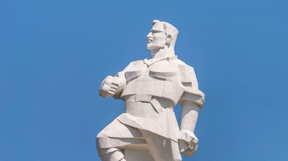 Statue Artem Svyatogorsk, Ukraine © picture alliance/ Zoonar/ Multipedia