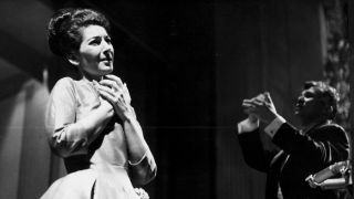 Maria Callas, Théâtre des Champs-Élysées, Paris, 1963 © Jean-Jacques Levy/AP / dpa
