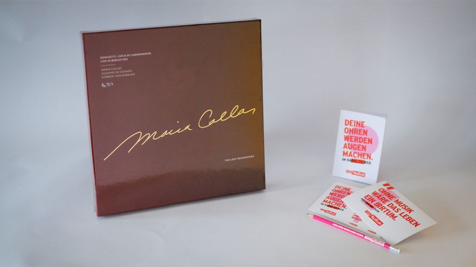 Vinyl-Box | Donizettii: Lucia die Lammermoor – Live in Berlin 1955. Mit Maria Callas, Giuseppe di Stefanno und Herbert von Karajan © Gregor Baron