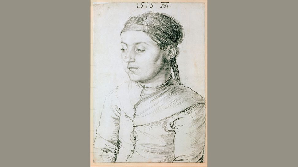 Albrecht Dürer: Brustbild eines jungen Mädchens © Staatliche Museen zu Berlin, Kupferstichkabinett / Jörg P. Anders
