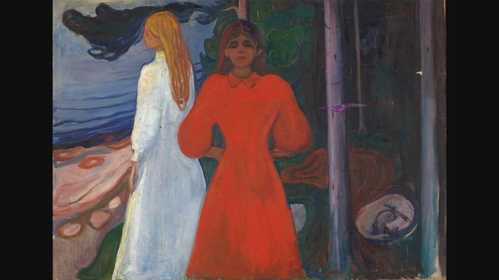 Edvard Munch: Rot und Weiß, 1899–1900 © MUNCH, Oslo / Halvor Bjørngård