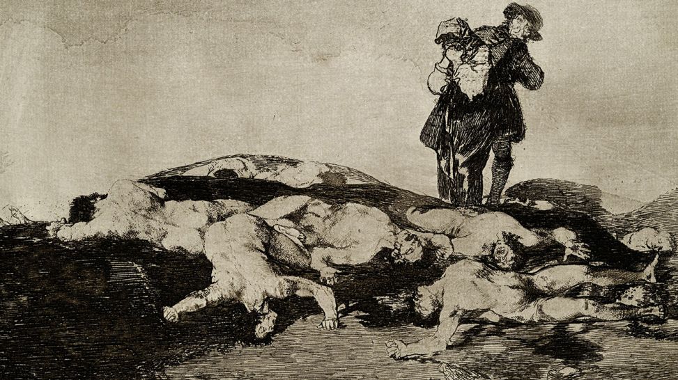 Francisco de Goya: Los desastres de la guerra, 1810-1820, Radierung © Sammlung Julietta Scharf, Berlin | Foto: Dietmar Katz