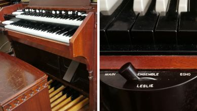 Hammond-Orgel – Modell C3; © Ulrike Jährling