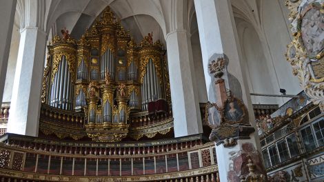 Orgel der St. Nikolaikirche, Luckau; Foto: © Oda Mahnke