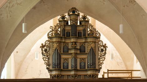 Baumann-Orgel in der Klosterkirche Heiligengrabe; © Oda Mahnke