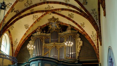 Orgel in St. Marien, Strausberg; © Oda Mahnke