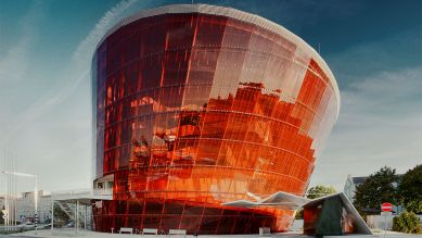Konzerthalle "Great Amber" in Liepaja, Lettland; © Indrikis Sturmanis