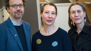 Carlo Chatrian, Natascha Freundel und Mariette Rissenbeek; © Carsten Kampf