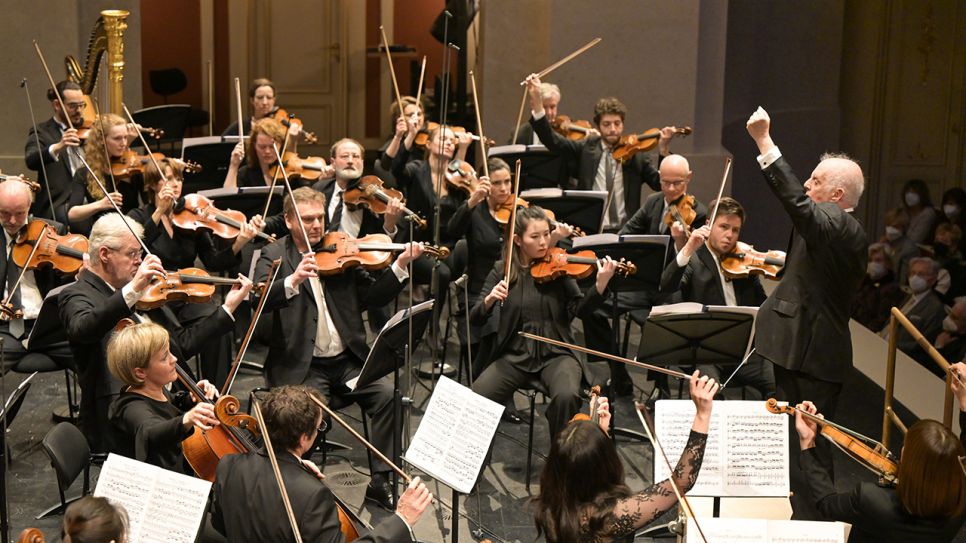 Staatsoper: Konzert für Frieden – Daniel Barenboim und die Staatskapelle; © Peter Adamik