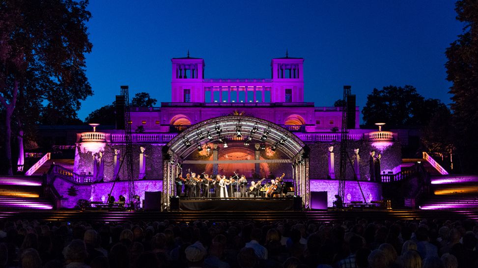 Musikfestspiele Potsdam 2019, Abschlusskonzert an der Orangerie Sanssouci; © Stefan Gloede