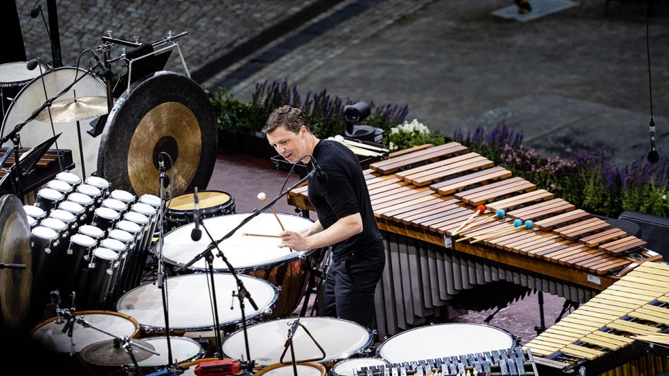 Berliner Philharmoniker in der Waldbühne mit Martin Grubinger © Frederike van der Straeten