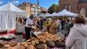 Brotstand auf einem Markt von Riga; © Andrea Handels
