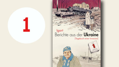 Igort: Berichte aus der Ukraine 2 – Tagebuch einer Invasion; Montage: rbbKultur