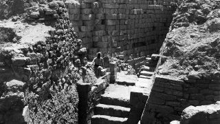 Ausgrabungen in Troja, 1890er-Jahre; © bpk