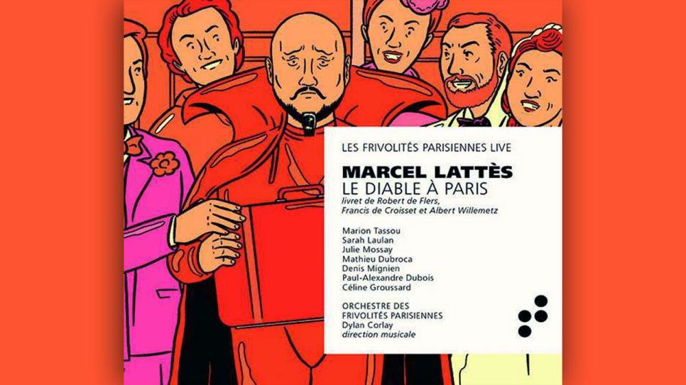 Marcel Lattés: Le diable à Paris © B Records
